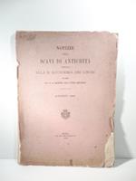 Notizie degli scavi di antichita' comunicate alla R. Accademia dei Lincei per ordine di S. E. il Ministro della Pubb. Istruzione. Agosto 1883