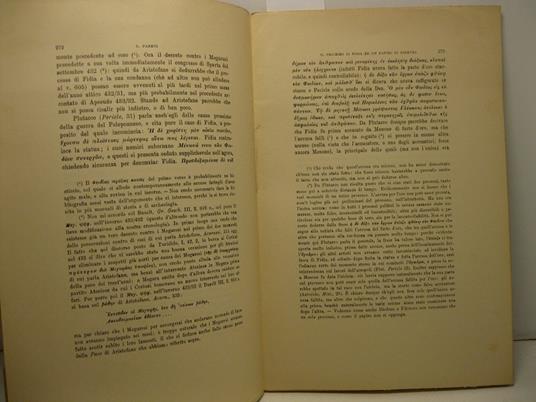 Il processo di Fidia e un papiro di Ginevra - Luigi Pareti - copertina