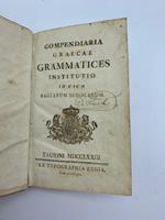Compendiaria Graecae grammatices institutio in usum Regiarum Scholarum