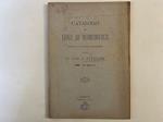 Catalogo di libri di numismatica posseduti in doppio e disponibili presso il Cav. O. Vitalini