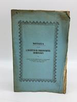 Notizia intorno l'Instituto di Corrispondenza archeologica con l'elenco de' suoi partecipanti e l'indicazione de' monumenti da esso pubblicati..