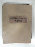 Alfredo Ferrari, Milano. Catalogo generale illustrato. Articoli per installazioni sanitarie, impianti idraulici ed acquedotti