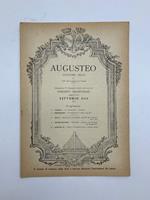 Augusteo. Stagione 1922-23. Concerto orchestrale diretto da Vittorio Gui. Programma