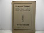 Cerruti - Sola Giacomo. Officina per la tranciatura e lo stampaggio su metallo d'ogni genere. Torino. Via Modena 28. Catalogo generale articoli ferramenta in genere. Articoli rosoni e fogliami. Articoli per pompe funebri funebri. 1931 (IX)