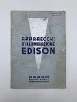 Apparecchi d'illuminazione Edison. Osram. Societa' riunite Osram Edison (Catalogo)