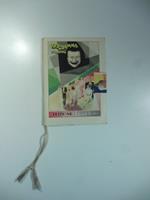 Programma quotidiano degli spettacoli, Teatro Manzoni di Milano. Stagione 1934