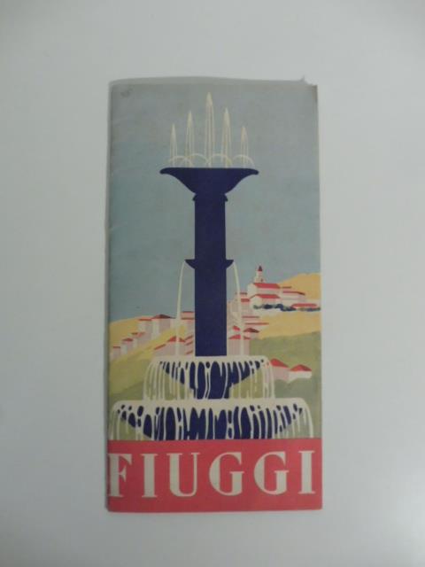 Fiuggi. (Pieghevole pubblicitario) - copertina