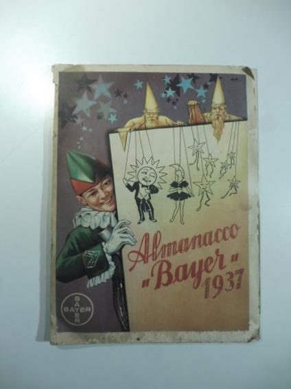 Almanacco Bayer 1937 - copertina