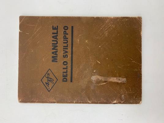 Agfa. Manuale dello sviluppo - copertina