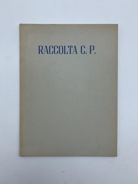 Casa di vendite Guglielmi, Milano. Raccolta C. P. Opere pittoriche dell'800 ed antiche. Alcuni mobili di epoca ed in stile - copertina