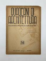 Quaderni di architettura. Collezione di progetti di costruzioni edili, 14. Due progetti di case di abitazione per i senza tetto
