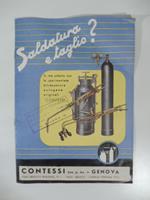 Saldatura e taglio? Attrezzature autogene originali Contessi, Genova