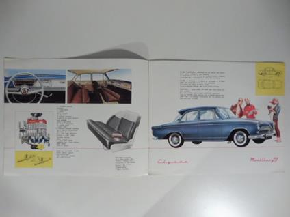 Aronde. Catalogo pubblicitario delle automobili - copertina