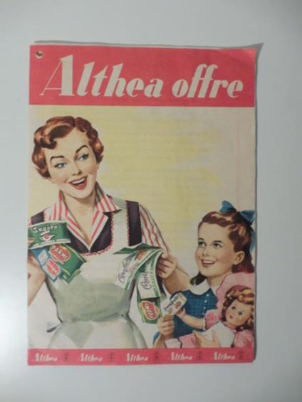 Althea offre... Catalogo premi - copertina