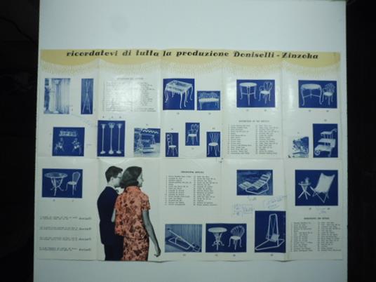 Ricordatevi di tutta la produzione Doniselli-Zinzoka. Pieghevole pubblicitario - copertina