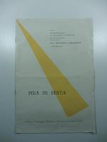 Per il venticinquennio di ordinazione sacerdotale del rev.mo arciprete di Piea d'Asti Don Antonio Garassino