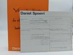 Wenn alle Kunste untergehn die edle Kochkunst bleibt bestehn. Daniel Spoerri