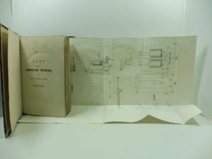 Atti dell'I. R. Istituto Veneto di Scienze, Lettere ed Arti dal novembre 1859 all'ottobre 1860 - copertina