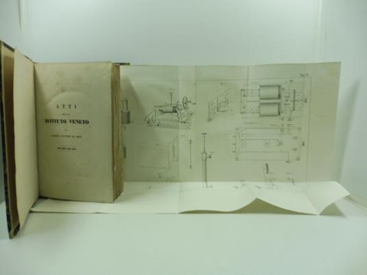 Atti dell'I. R. Istituto Veneto di Scienze, Lettere ed Arti dal novembre 1859 all'ottobre 1860 - copertina