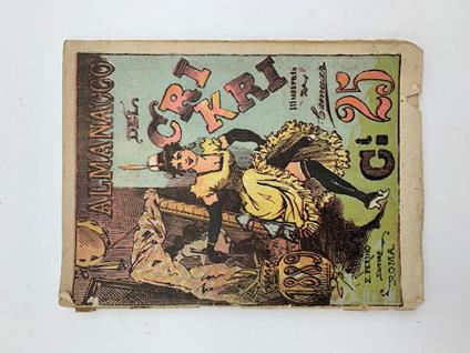 Almanacco del Cri - Kri. 64 pagine. 16 pagine illustrate a colori.. - copertina