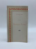 XVII agosto MCMIV. Nozze Matteucci-Tortoli. Un sonetto attribuito a Francesco Petrarca e uno attribuito a Antonio da Ferrara