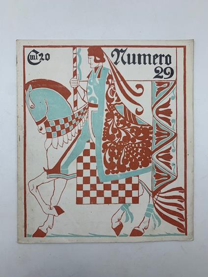 Numero. Settimanale umoristico illustrato, anno II, n. 29 - copertina