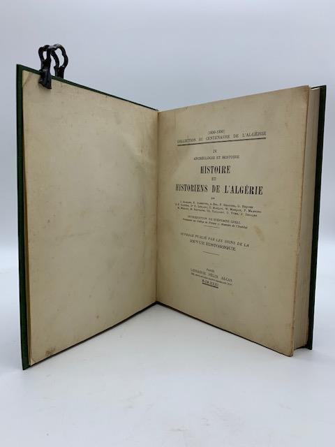 Histoire et historiens de l'Algerie - copertina