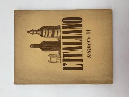 L' Italiano. Periodico della Rivoluzione fascista, anno 7, n. 11, aprile 1932 - copertina