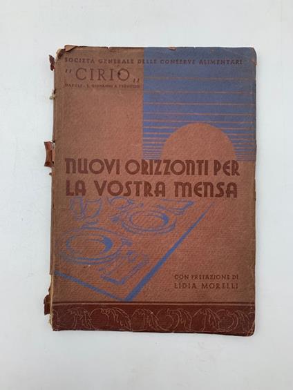 Nuovi orizzonti per la vostra mensa - copertina
