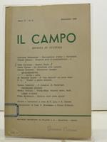 Il campo. Rivista di cultura, anno V, n. 3, settembre 1959