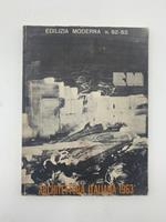 Edilizia moderna, n. 82-83. Architettura italiana 1963