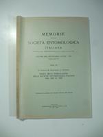 Indice delle pubblicazioni della Societa' entomologica italiana dal 1869 al 1968