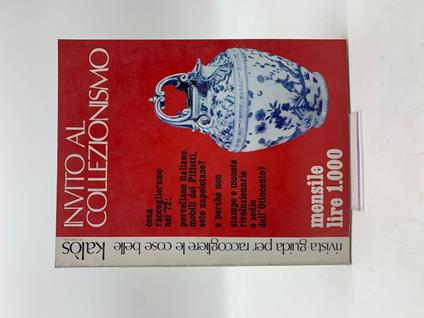Kalos. Invito al collezionismo, n. 9, febbraio 1972 - copertina