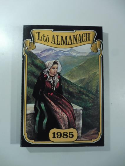 'Lto' almanach 1985 a cura di Costanzo Martini - copertina