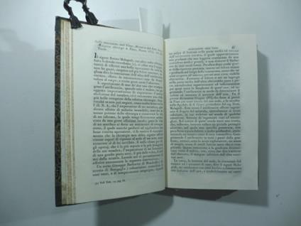 Sulla resecazione dell'ulna. Memoria del D. Luigi Malagodi chirurgo a Fano. Pesaro, 1834...(Stralcio da: Nuovo giornale de' letterati. N. 82. 1835) - A. Mazzoni - copertina