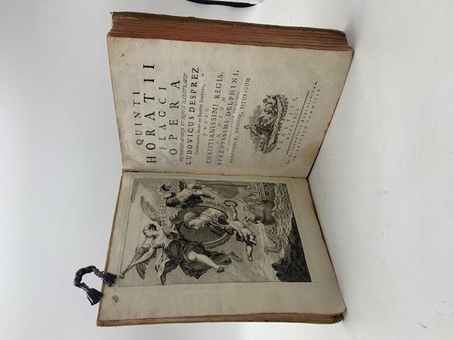 Quinti Horatii Flacci Opera interpretatione et notis illustravit Ludovicus Desprez cardinalitius