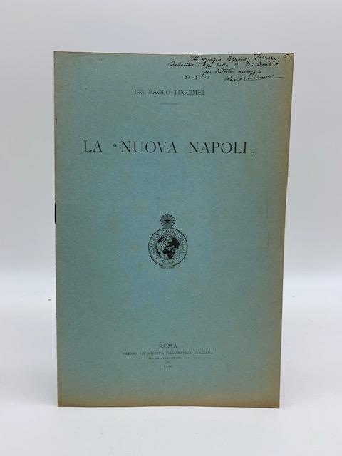 La 'nuova Napoli' - Paolo Tuccimei - copertina