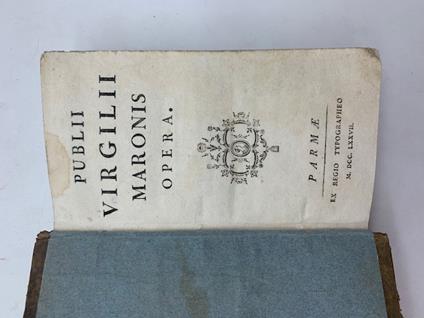 Publii Virgilii Maronis Opera - Publio Virgilio Marone - copertina