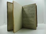 CODE NAPOLEON. Bulletin des lois n.154 bis du 3 settembre 1807. Napoleon pour la grace de dieu et les constitutions Empereur des francais..