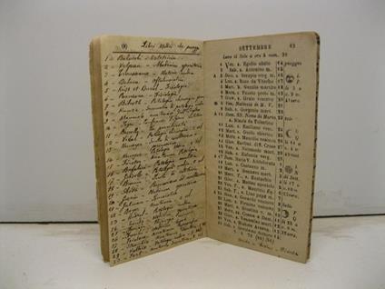 Almanacco detto delle Fiere per l'anno bisestile 1876 - copertina