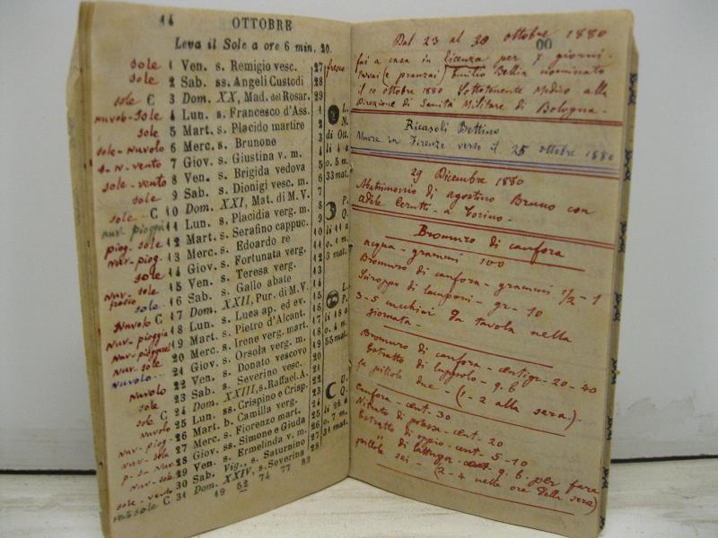 Almanacco detto delle Fiere per l'anno bisestile 1880