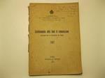 COMMISSIONE REALE PER IL RISORGIMENTO ECONOMICO DI ROMA (Decreto Luogotenenziale 10 Marzo 1918). Coordinamento delle linee di comunicazione. Pilotaggio per la navigazione del Tevere