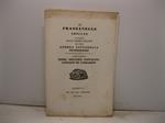 Le Frassanelle. Idillio in occasione delle nozze solenni del conte Andrea Cittadella Vigodarzere ciambellano di S. M. I. e della contessina Maria Arpalice Pappafava Antonini de' Carraresi