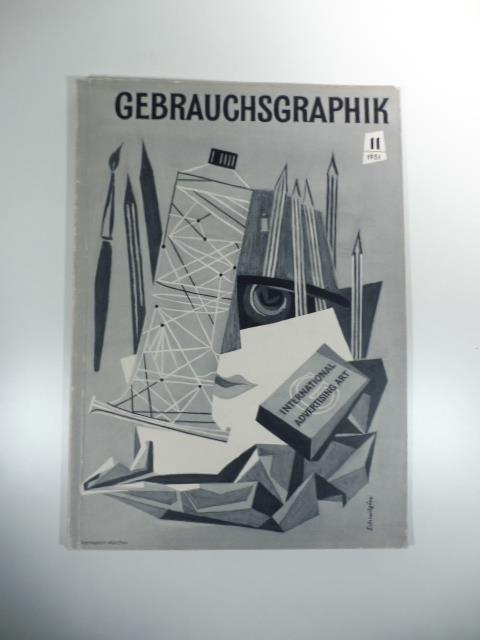 Gebrauchs graphik. Volume 1951. N. 11 - copertina