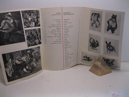 Uomini e bestie. Dipinti da Livio Apolloni disegnate da Alberto Mastrojanni - copertina