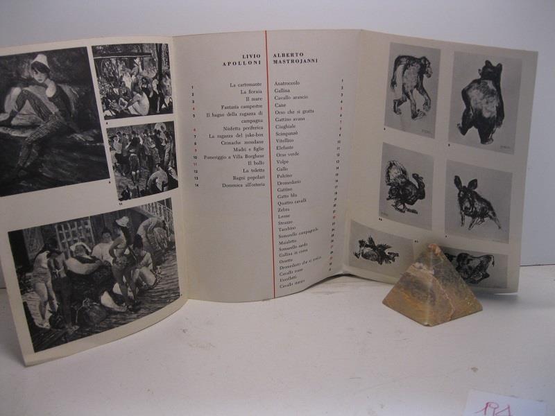 Uomini e bestie. Dipinti da Livio Apolloni disegnate da Alberto Mastrojanni