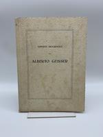 Appunti biografici su Alberto Geisser