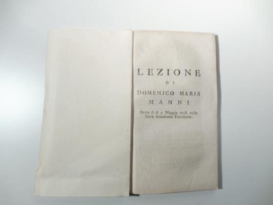 Breve e succinta notizia della risposta di Antimaco Filalete al ragionamento intorno le antiche iscrizioni della citta' di Treviso ed alle osservazioni sopra la dissertazione intorno una lapida ritrovata nell'anno 1730 nella Villa di Riese nel territ - copertina