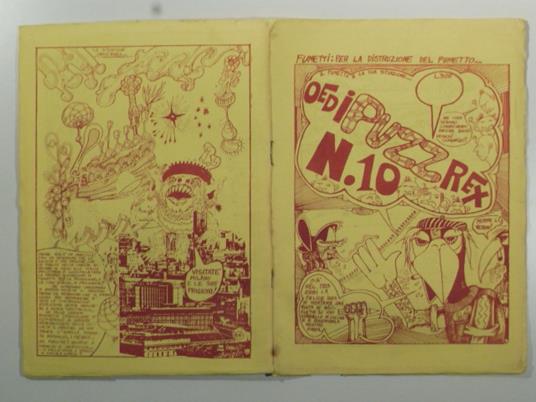 Puzz. N. 10. Trimestrale. ottobre dicembre 1973 - copertina