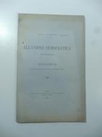 All'Unione democratica di Trapani. Discorso pronunciato la sera del 4 settembre 1890
